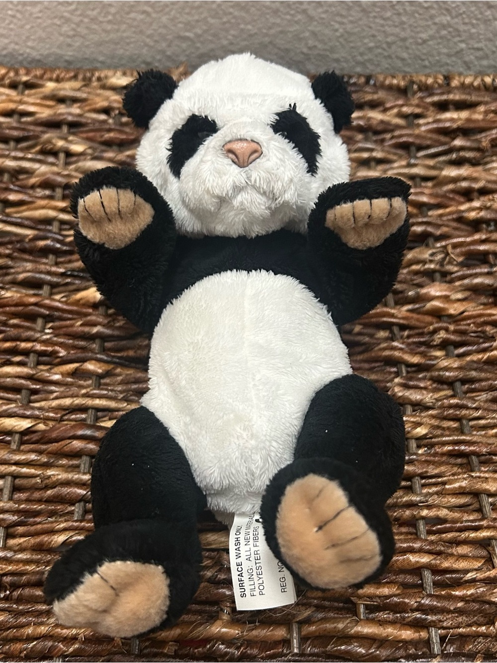 2007 Hasbro FurReal Friends Powered Newborn Luv Cub 9" Baby Panda Bear Working